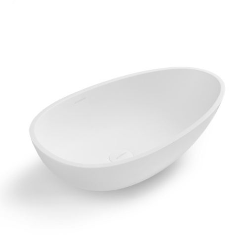 Раковина из искусственного камня MonteBianco Tuscany 620 12002 45х45 накладная цвет белый матовый без отверстий под смеситель