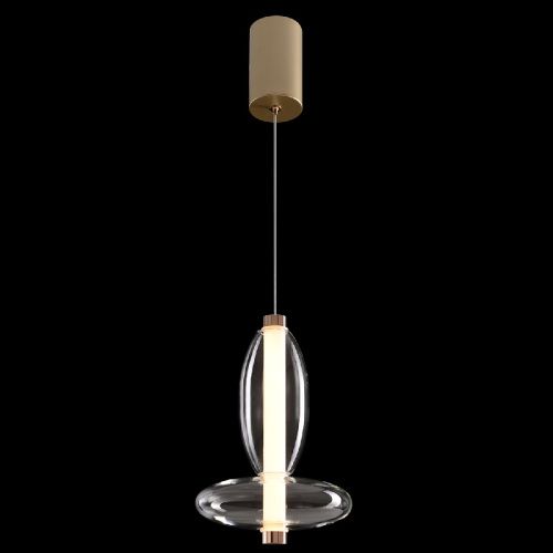 Светильник подвесной Crystal Lux Quasar (Куасар) QUASAR SP7W LED TRANSPARENT
