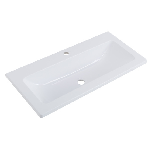 Раковина BelBagno Etna-M 80 см BB800/380-LV-MR-ETN накладная цвет белый