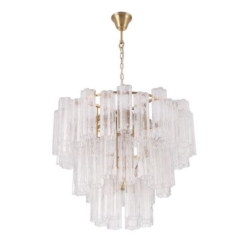 Люстра подвесная Crystal Lux Rose (Росе) ROSE SP15 BRASS