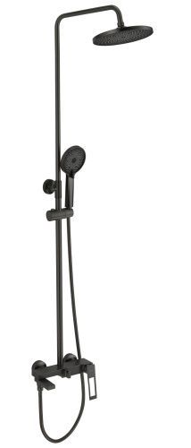 Душевая стойка Savol S-009045H настенная цвет черный