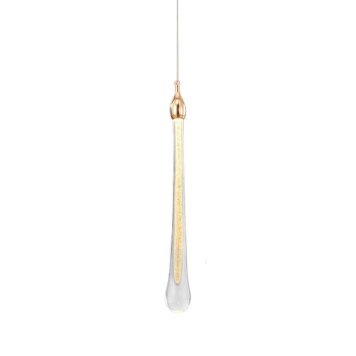 Светильник подвесной Delight Collection Teardrop (Теардроп) 20592P-1 gold