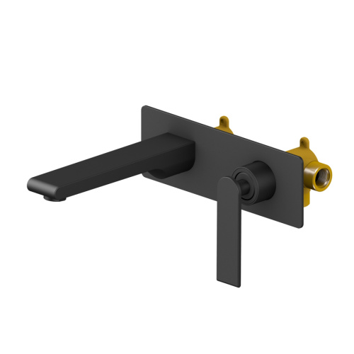 Смеситель для раковины Timo Anni 2771/03SM встраиваемый в стену черный матовый без термостата Смеситель для раковины Timo Anni 2771/03SM встраиваемый в стену черный матовый без термостата