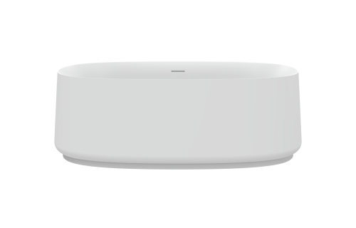 Ванна акриловая Cezares LUX CZR-LUX-CENTRAL-170-82-58-MATT 170х80 отдельностоящая овальная с ножками