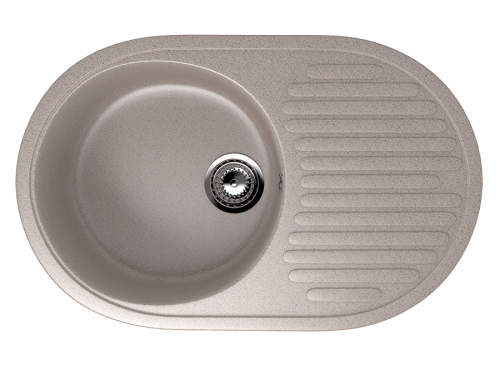Кухонная мойка Ulgran Classic U-107-302 73х46 цвет песочный