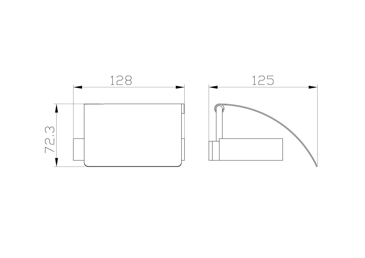 Бумагодержатель Wonzon & Woghand Lotte WW-8326-BG - фото 2