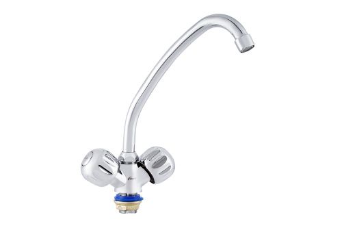 Смеситель для кухни FAUZT FZs-223-21 на мойку хром