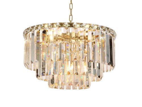 Люстра подвесная Newport 8460 8469+3/С brass