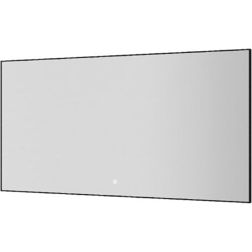 Зеркало в ванную Boheme 543-140-B 140х70 цвет черный матовый