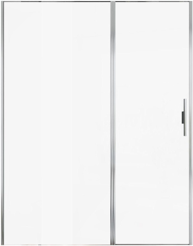 Душевая дверь Allen Brau Priority 3.31037.00 160х200 стекло прозрачное профиль хром глянцевый