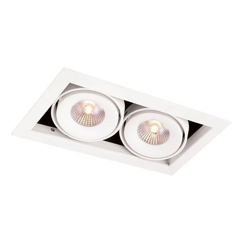 Светильник встраиваемый Voltalighting Grill (Грилл) DL0151.36.3K.TW