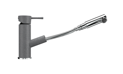 Смеситель для кухни Ulgran Classic U-009-342 на раковину графит без термостата