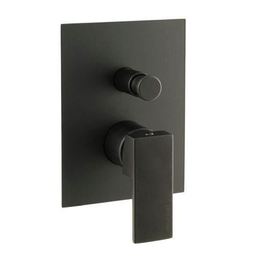 Смеситель Migliore KVANT 30439 встраивыемый в стену черный матовый