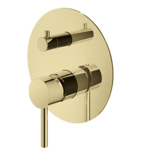 Смеситель для душа Plumberia Selection Ixo XO1901OR встраиваемый золото