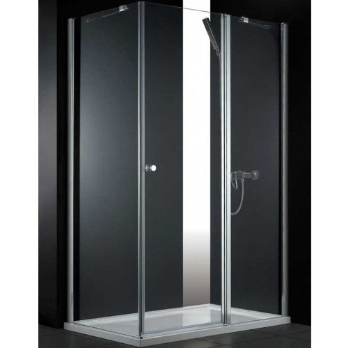 Душевой уголок Cezares ELENA ELENA-W-AH-1-90/80-P-Cr-R 90х80 стекло рифленое профиль хром без поддона