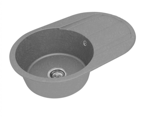 Мойка кухонная Aquaton Амира 1A712932AI230 78х50 цвет серый