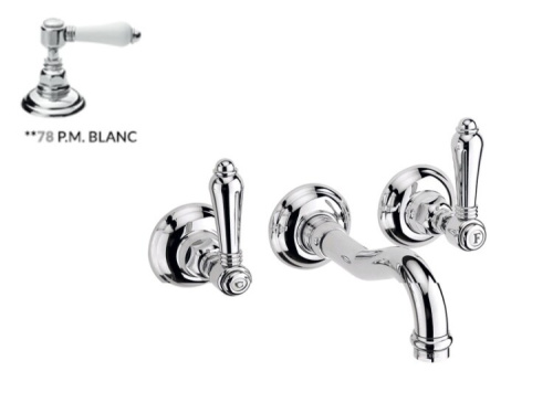 Смеситель Nicolazzi P. Mont Blanc 1477 BZ 78 настенный бронза