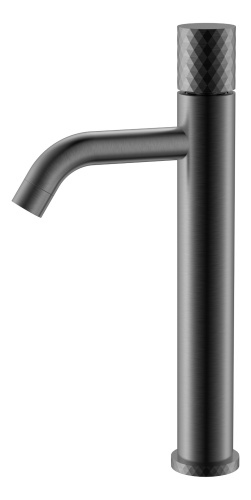 Смеситель Boheme Stick 122-GM на раковину графит