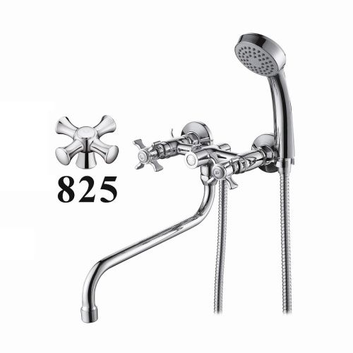 Смеситель для ванны D-Lin D143825 настенный хром