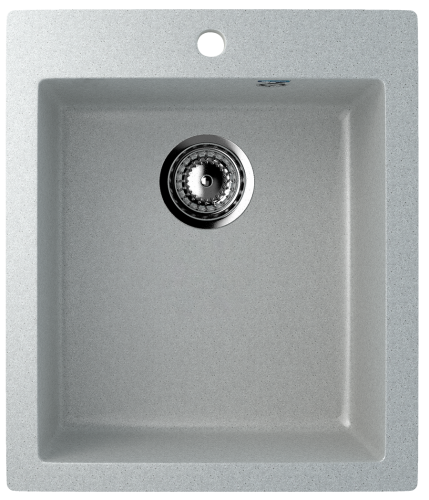 Кухонная мойка Ulgran Classic U-404-310 42х50 цвет серый