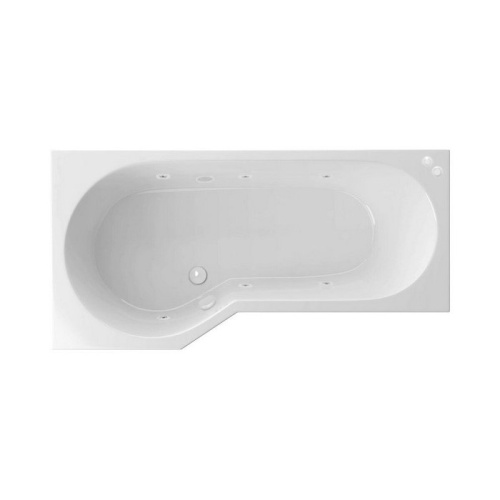 Ванна гидромассажная Excellent BE SPOT WAEX.BSL16.SOFT.WH 160х80  асимметричная