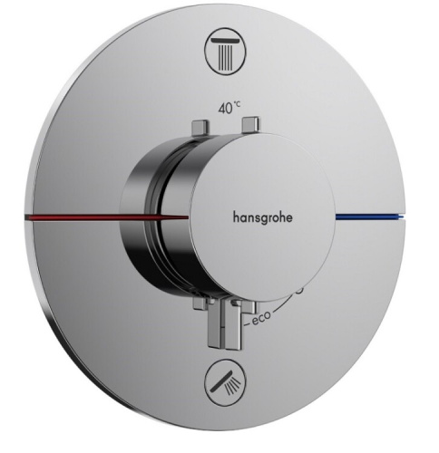 Смеситель Hansgrohe ShowerSelect Comfort S 15554000 настенный встраиваемый хром