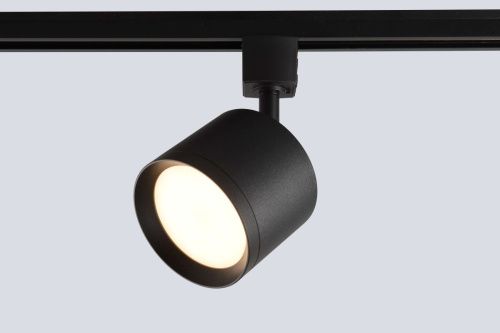 Трековый однофазный светильник Crystal Lux Basic (Басиц) CLT 0.31 020 BK