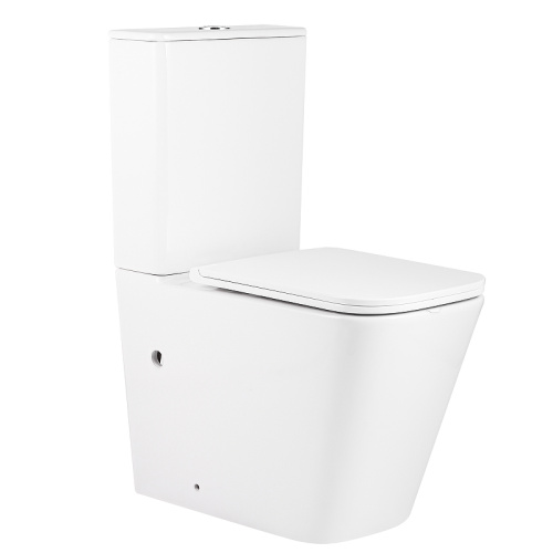 Унитаз-компакт напольный с бачком Тритон Corso Щ0000060856 белый с сиденьем микролифт безободковый смыв торнадо