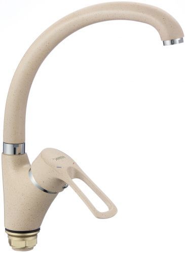 Смеситель для кухни Fmark FM4166Y на мойку бежевый