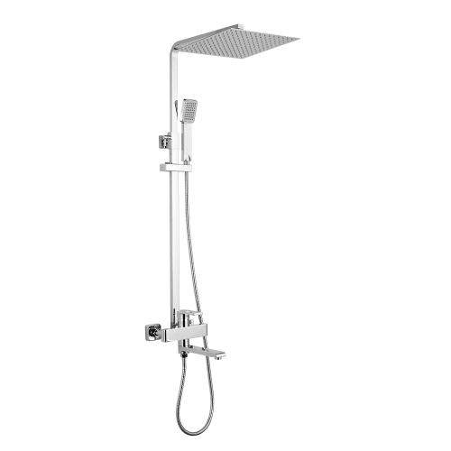 Душевая стойка Fashun A2415 настенная цвет хром