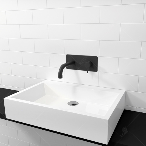 Смеситель RGW Shower Panels 21140545-04 встраиваемый в стену черный