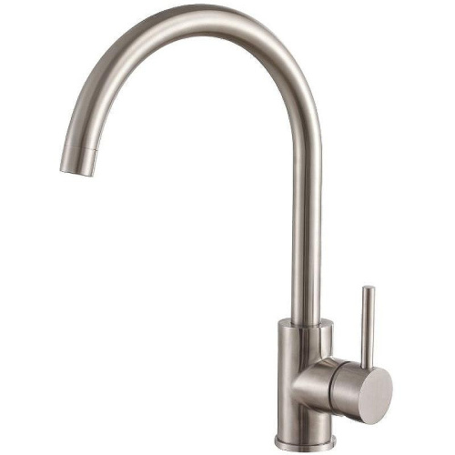 Смеситель для кухни Haiba HB70304-3 на мойку нержавеющая сталь