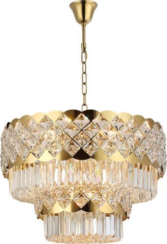 Люстра подвесная Newport 8300 8301/60 C gold polished