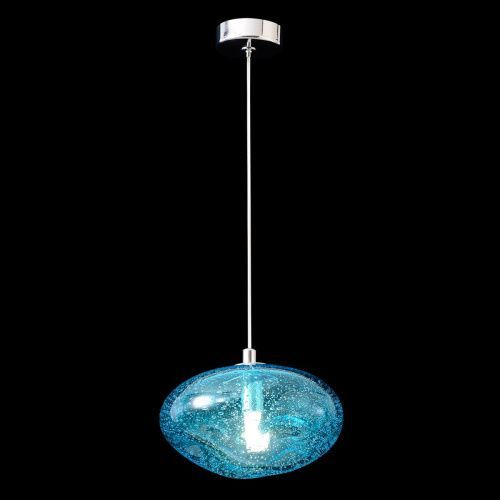 Светильник подвесной Crystal Lux Formless (Формлесс) FORMLESS SP1 BLUE
