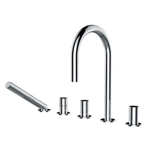 Смеситель Laufen Kartell 3.2233.5.004.282.1 на борт ванны хром без термостата