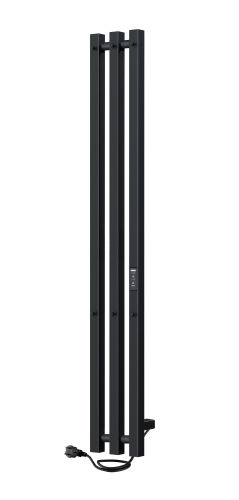 Полотенцесушитель Indigo Style PRO LSPRE120-13BRRt 13х120 электрический черный муар