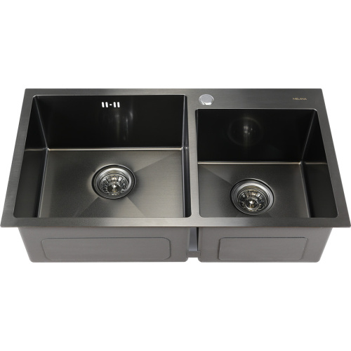 Кухонная мойка Melana ProfLine S7843HB графит 78x43 цвет графит