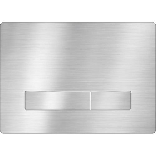 Клавиша смыва механическая KK POL Vitrum Metal SLim 350/PSM/005-00-00 цвет нержавеющая сталь