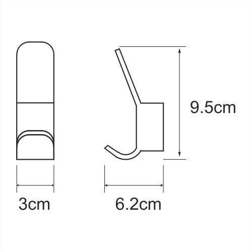 Крючок WasserKRAFT 5023 - фото 4