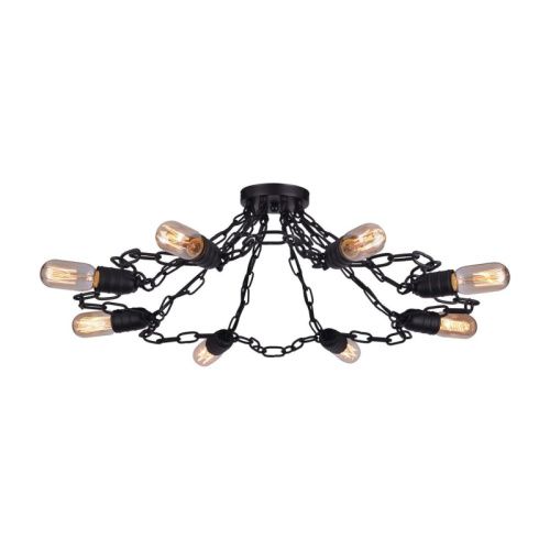 Люстра потолочная Arte Lamp Riverrun (Риверрун) A9344PL-8BK