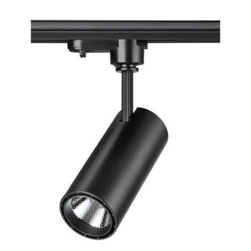 Трековый светодиодный светильник Novotech Selene Black (Селене Блацк) 357550