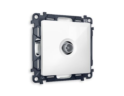 Комплект механизма TV розетки проходной 5-1000 MHz 4dB Ambrella Volt Alfa (Алфа) MA113030