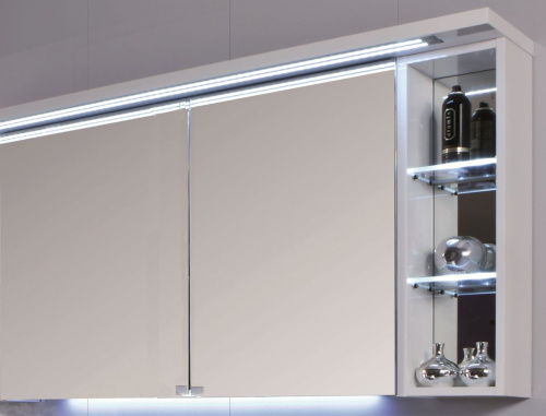 Зеркало-шкаф Puris Crescendo S2A43926R(169) 90х15х67 подвесной цвет серый