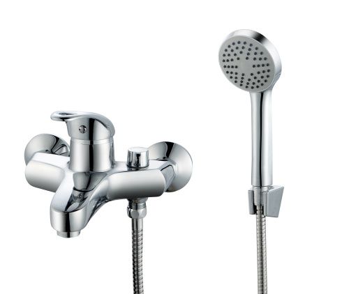 Cмеситель для ванны и душа TSARSBERG TSB-848-1109 настенный хром