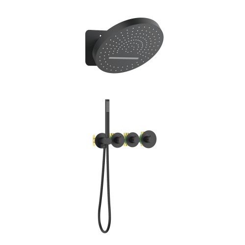 Душевая система Timo Saona SX-2329/00SM встраиваемая в стену с термостатом