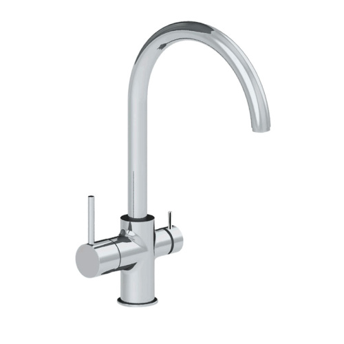 Смеситель для кухни Azario TASCO AZ-15164421 на мойку хром без термостата