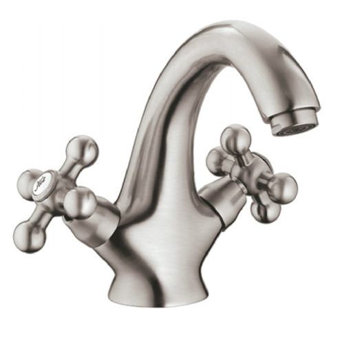 Смеситель Cron CN1019-5 на раковину сатин - фото 2