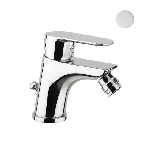 Смеситель Webert Sax Evolution SE840102740 на биде белый