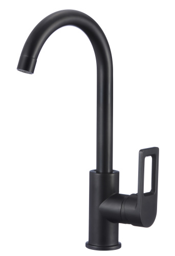 Смеситель для кухни D-Lin D155308-A на мойку черный