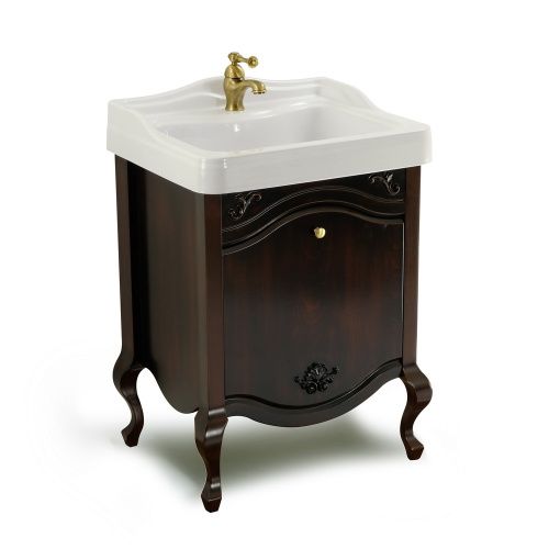 Тумба под раковину Migliore IMPERO 30873 60х48х75 напольная цвет орех